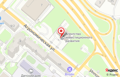 Корпорация экспорта Республики Татарстан на Агрономической улице на карте