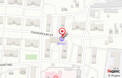 Отель Визит в Ростовском переулке на карте