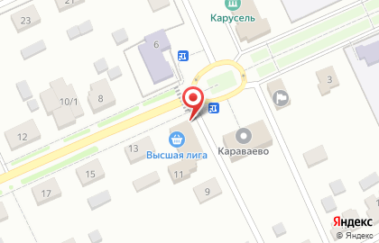 Магазин Высшая лига в Костроме на карте