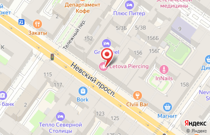 Информационно-методический центр Центрального района на площади Александра Невского I на карте