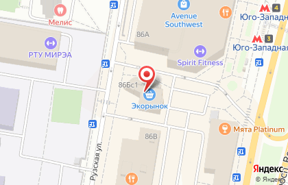 ЭКЛИПС (Москва) на проспекте Вернадского на карте