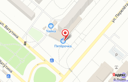 Гипермаркет Пятёрочка в Кировском районе на карте