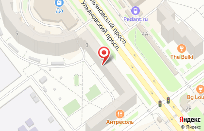 Книгомир на Ульяновском проспекте на карте