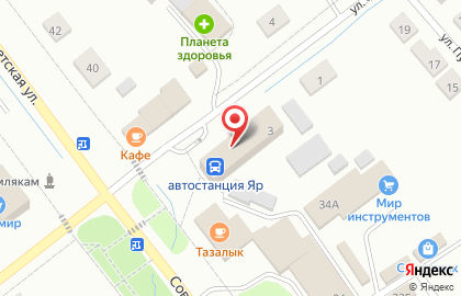 Бережная аптека в Ижевске на карте