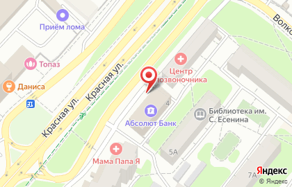 ЗАО ЮИТ Московия на Красной улице на карте
