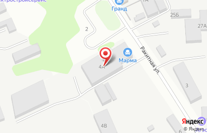 ООО МАРМА на Ракитной улице на карте