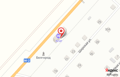 Гостиница Агат в Ростове-на-Дону на карте