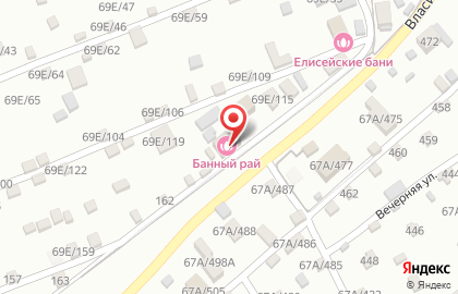 Комплекс Банный рай на карте
