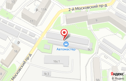 СТО Автомастер во 2-м Московском проезде на карте