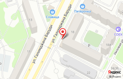 Майдан в Казани на карте