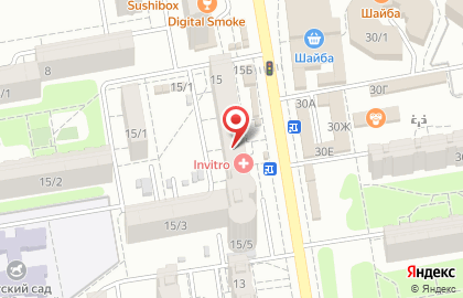 Магазин Суши WOK на улице Добровольского на карте