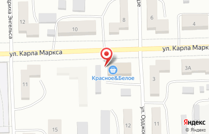 Красное & Белое в Екатеринбурге на карте