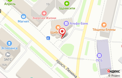 Магазин товаров из Скандинавии на проспекте Ленина на карте