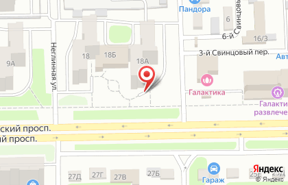 Торгово-монтажная фирма Индустрия комфорта на Комсомольском проспекте на карте