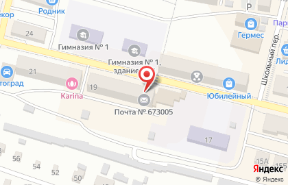 Микрокредитная компания Касса Взаимопомощи в Петровск-Забайкальском на карте