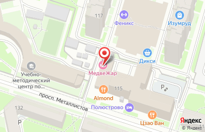Сауна Polustrovo на карте