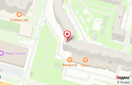 Мебель-Боровичи в Череповце на карте