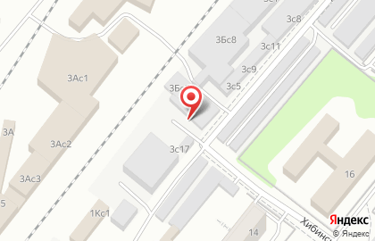 Компания Стальные Решётки в Москве в Хибинском проезде на карте