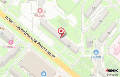 Салон красоты Selfie на проспекте Октябрьской Революции в Севастополе на карте