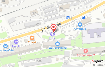 АЗС НК Альянс на улице Вилкова на карте