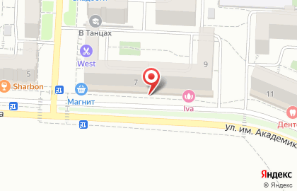 Служба доставки суши Rolik на улице им Академика Семенова Н.Н. на карте