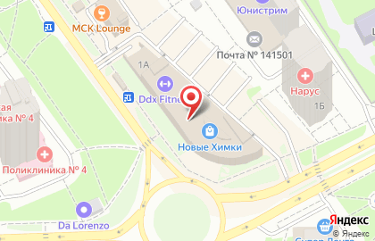 Евросеть, Московская область на улице Дружбы на карте