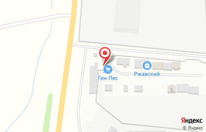 Строительный рынок Ржавский на карте