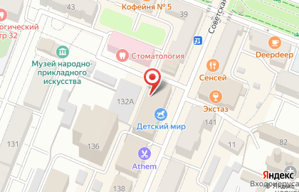 Торгово-монтажная компания Городские окна на Советской улице на карте