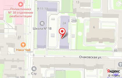 Детский сад №155 комбинированного вида в Центральном районе на карте