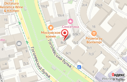 Инвест-Марвик на Гоголевском бульваре на карте
