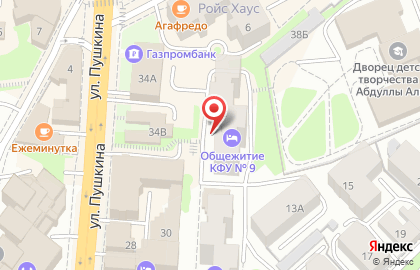 Агентство недвижимости Мой город в Вахитовском районе на карте