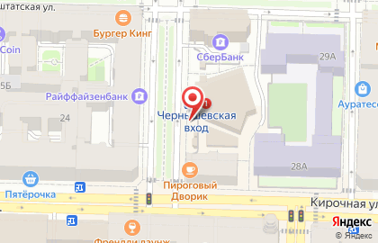 Muzbilet.ru на проспекте Чернышевского на карте