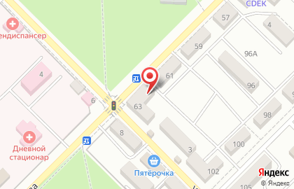 Капитал медицинское страхование на улице Измайлова в Азове на карте