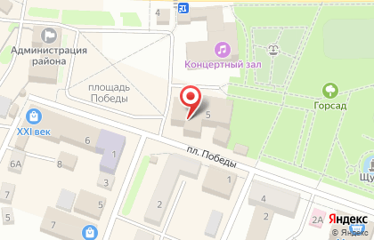 Супермаркет Метрополис на площади Победы на карте