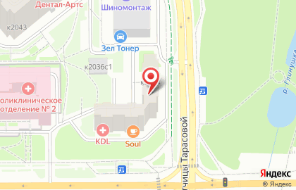 Медицинская лаборатория NovaScreen в Зеленограде на карте