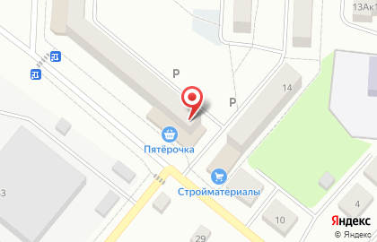 Супермаркет Пятёрочка на улице Кропоткина на карте