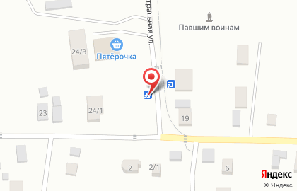 Продовольственный магазин, ИП Кудрявцева В.Н. на карте