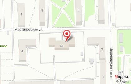 Социально-реабилитационный центр для несовершеннолетних №1 Радуга на Индивидуальной улице на карте