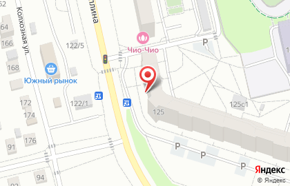 Салон красоты City на улице Николая Чаплина на карте