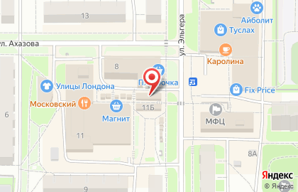 Калач, ИП Овчинникова Д.Н. на карте