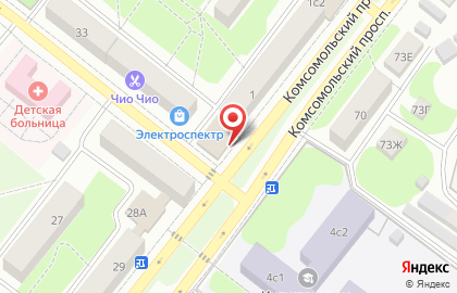 Магазин Люкс в Белгороде на карте