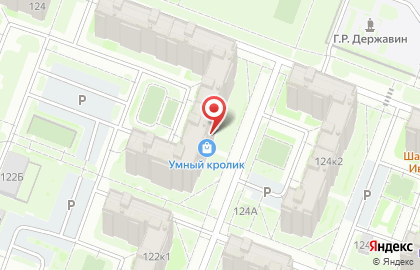Магазин канцелярских товаров Умный Кролик на карте
