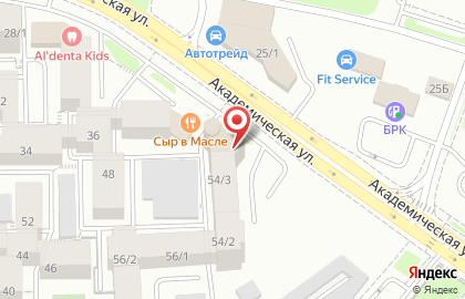 Компания Дом.ru на Академической улице на карте