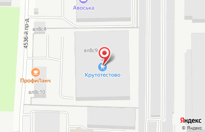 Компания Крутотестово на карте