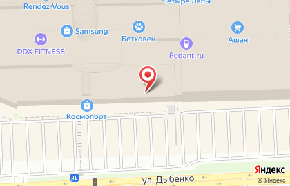 Магазин товаров для дома, отдыха и спорта Галамарт в Советском районе на карте