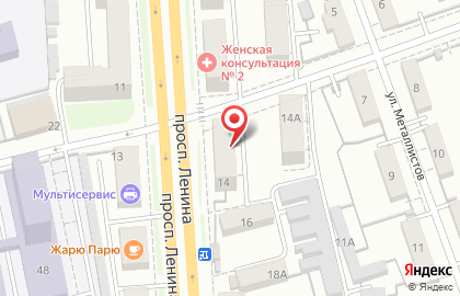 Автошкола Светофор на проспекте Ленина на карте