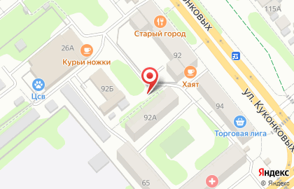 Сеть пунктов приема платежей, ИГТСК на карте