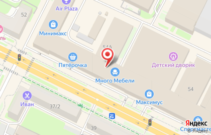 Салон связи МегаФон на Октябрьском проспекте на карте