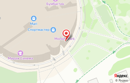 Ресторан быстрого питания Крошка Картошка на Поречной улице на карте
