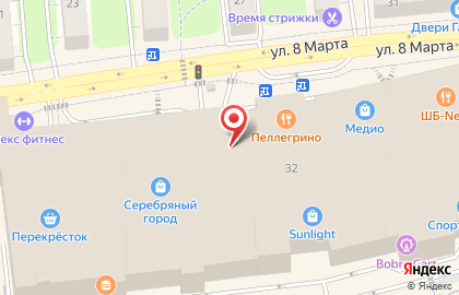 Магазин сувениров Prezent на улице 8 Марта на карте